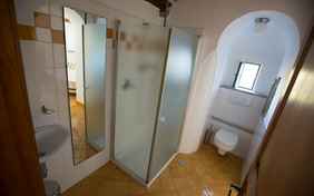 Eines der Badezimmer im Casa Grande. 